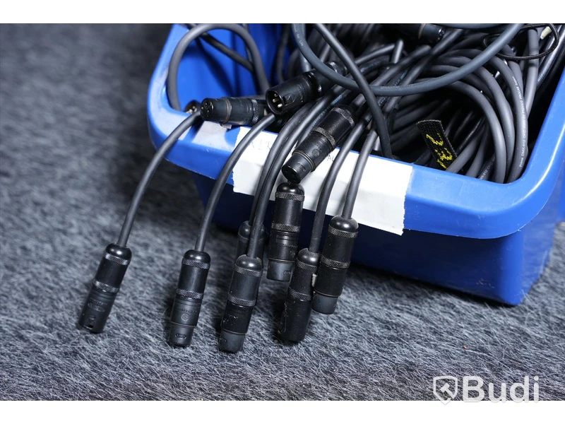 XLR-kablar - Låda m XLR-kablar