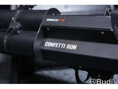 Konfettikanon - Magic FX Confetti Gun, MX0370. Inkl. hardcase.