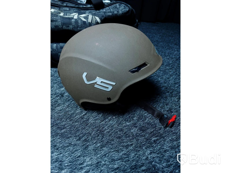 Skidhjälm VS inkl. Goggles 2st, cykelhjälm och väska