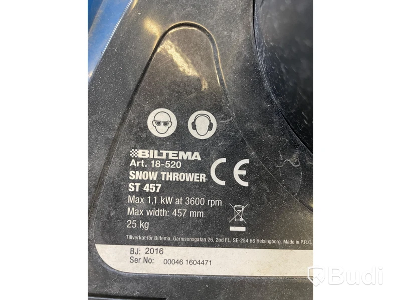 Snöslunga Biltema, ST6502