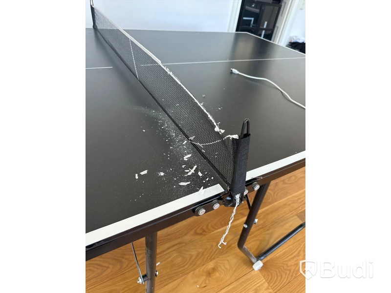 Pingisbord med trasigt nät, LOMAX