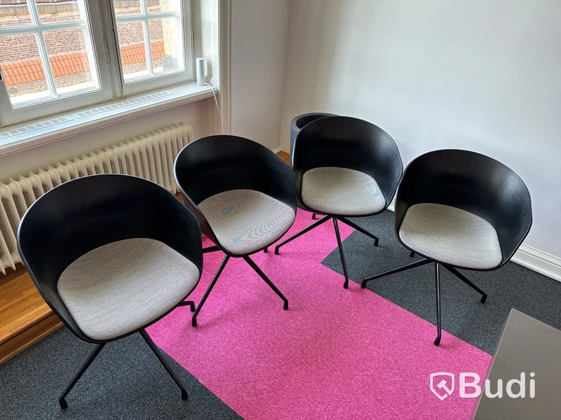 4 st. Konferensstolar, Hay