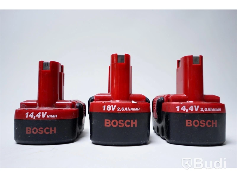 Bosch kit 1st Planslip 3st batterier
