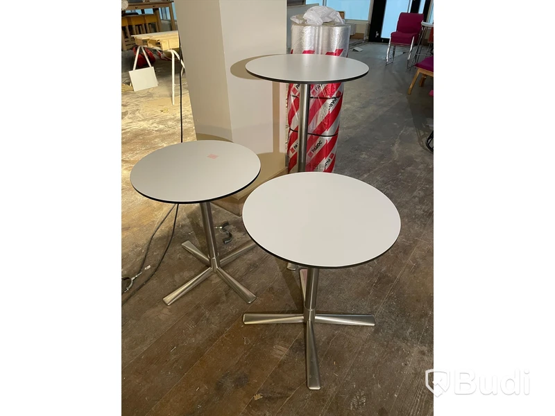 3st cafébord olika storlekar