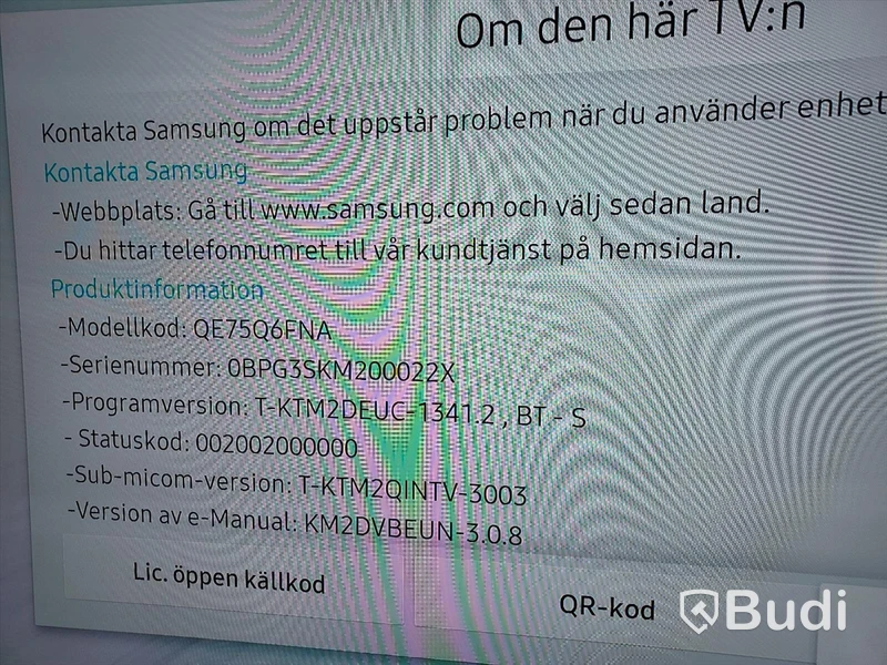 Stort konferensrum bord, stolar, Samsung m.m.