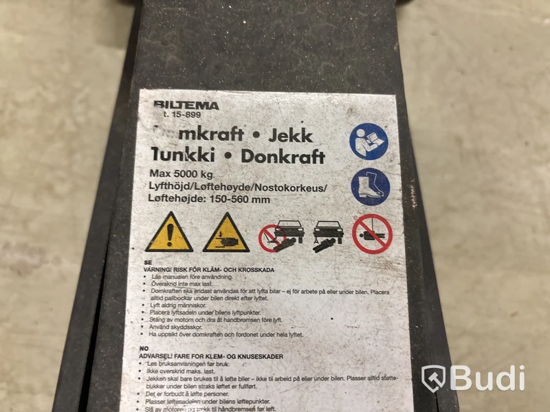 Domkraft 5000 kg