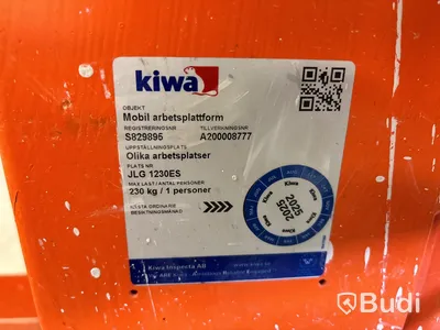 Pelarlift JLG 1230ES -2008