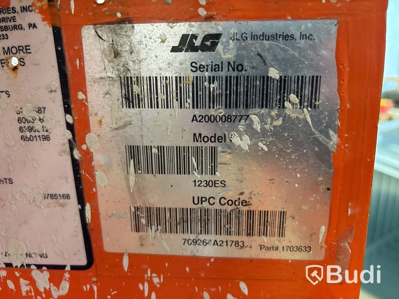 Pelarlift JLG 1230ES -2008