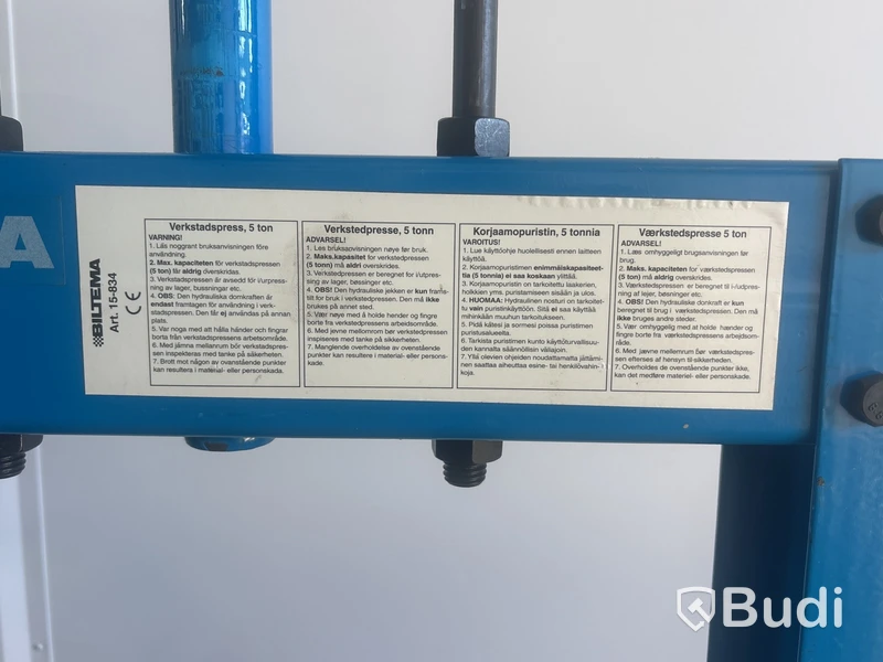 Verktsadspress 5 ton