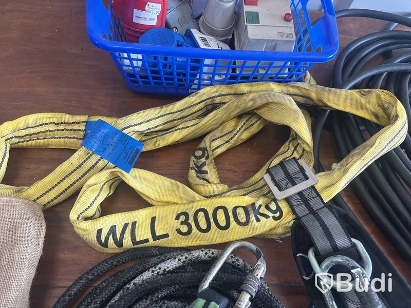 Fallskyddslina, Kabel 20m 3-fas med mera