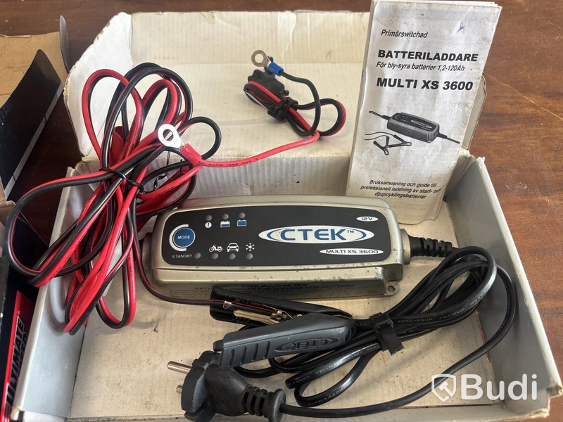 Batteriladdare 2 styck CTEK + Ultimate Speed 6/12 volt