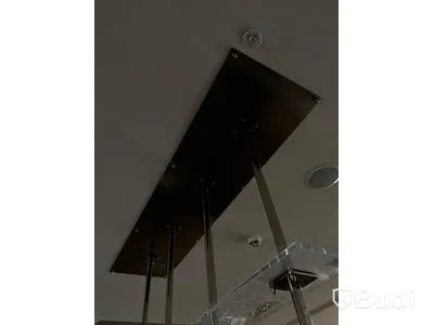 Takhängda glasspjut