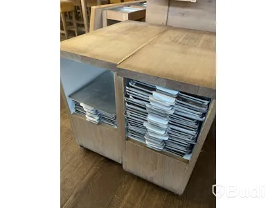 2st Brickvagnar med brickor