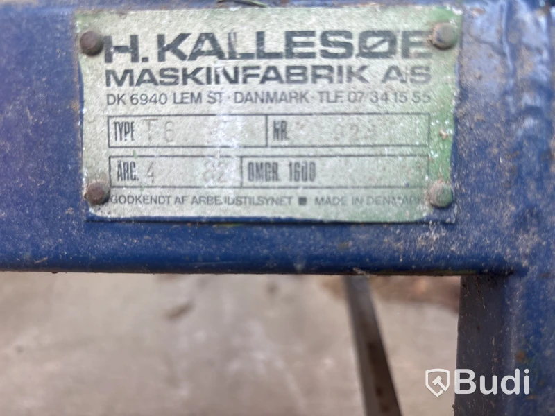 Vedkap traktordriven