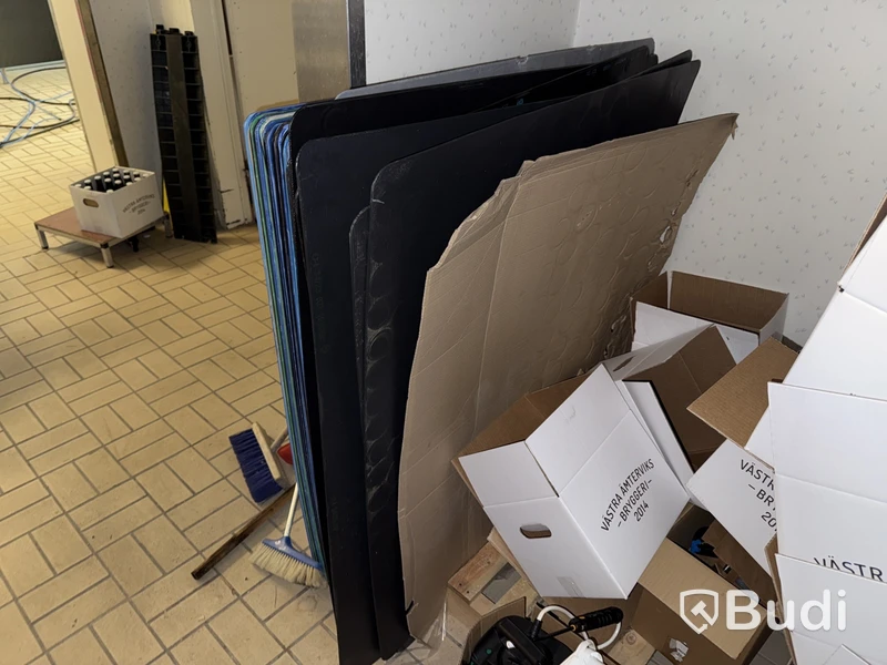Parti mellanlägg i plast | 1000x1200 mm