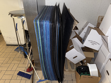 Parti mellanlägg i plast | 1000x1200 mm