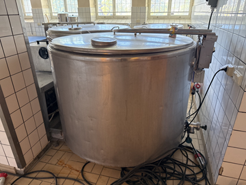 Rostfri jästank med kylslinga Wedholms | 1250 L
