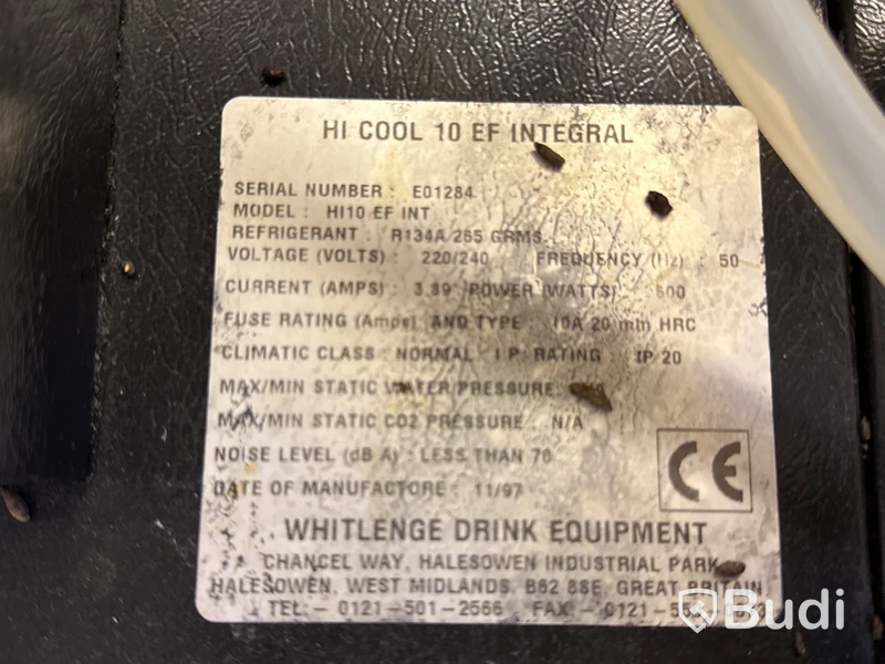 Mobil kyl till tapptorn Whitelenge HI10 EF INT