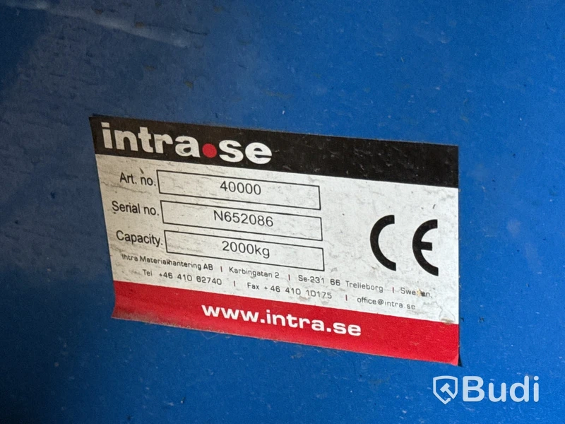 Palldragare 2000 kg