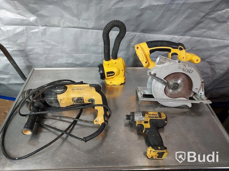 Borrhammare Dewalt, batteridrivna elhandverktyg