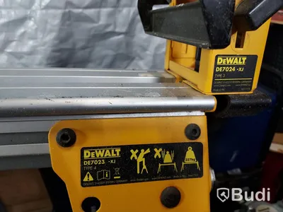 Kap- & gersåg Dewalt DWS777-QS inkl. stativ och fästen