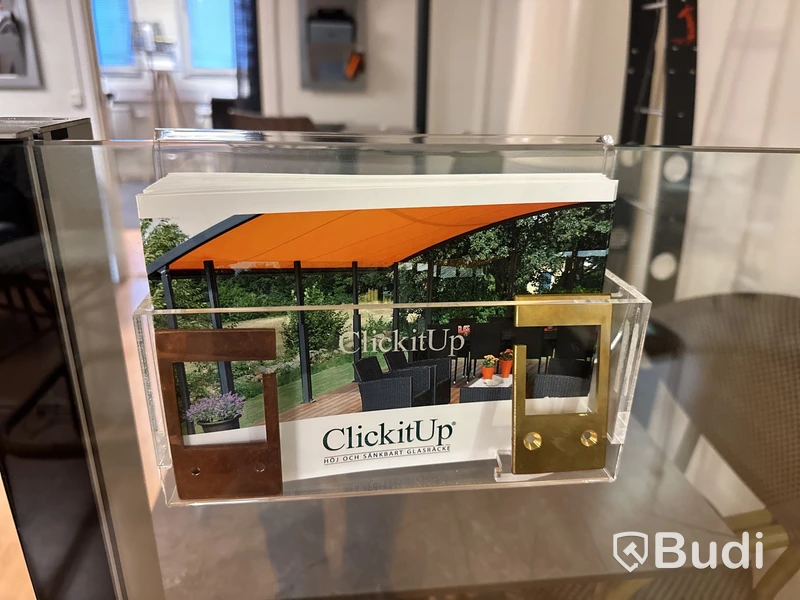 Skiljevägg i glas, ClickitUp