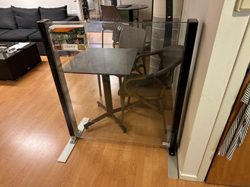 Skiljevägg i glas, ClickitUp