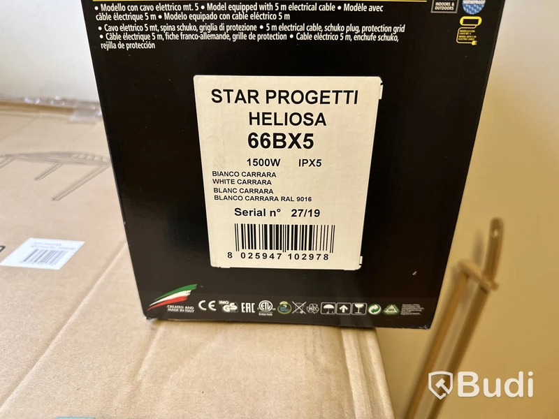 Infravärmare Star Progetti Heliosa 66