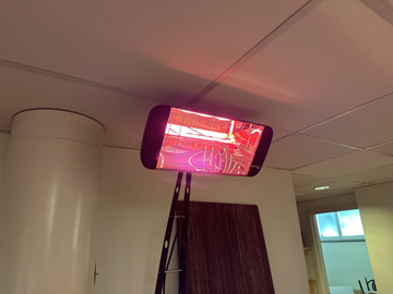 Infravärmare på stativ, Star Pargetti Heliosa 66