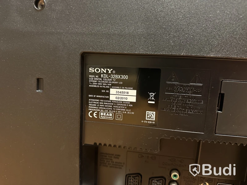 TV-skärm Sony Bravia