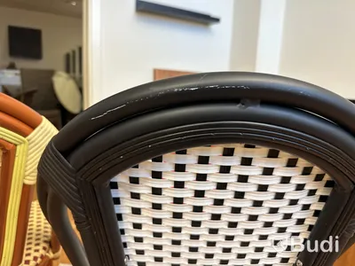 3 st. Stolar i konstrotting, olika färger