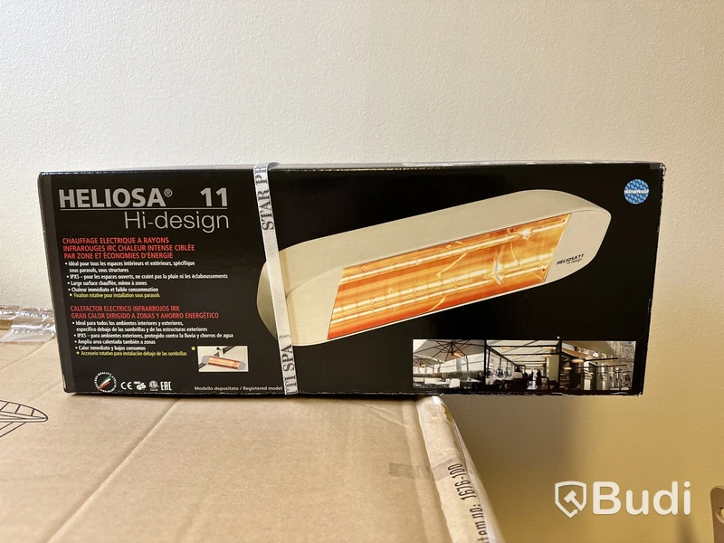 2 st. Infravärmare Star Progetti Heliosa 11