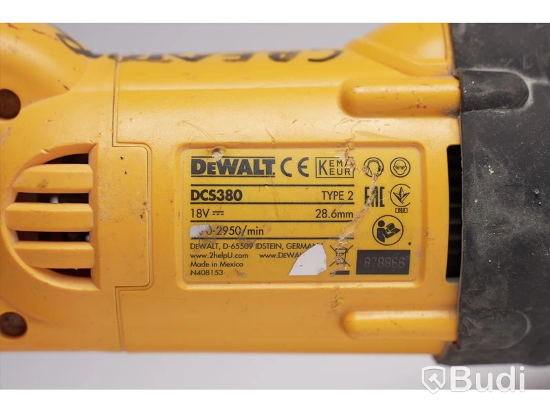 Tigersåg ink 2st 18V batterier och laddare. Dewalt DCS380