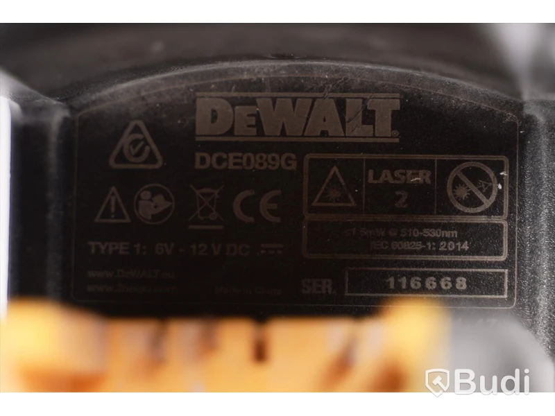 Korslaser. Dewalt DCS089G