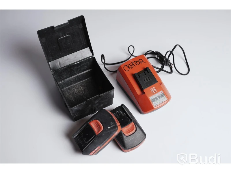 Multiverktyg ink 2st 18V batterier och laddare. Fein Akku Multimaster AFMM 18 QSL