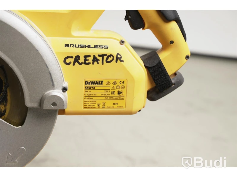 Kap- och gersåg. Dewalt DCS778