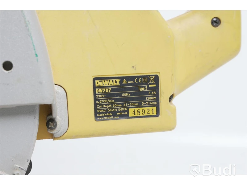 Kap- och gersåg - Dewalt DW707