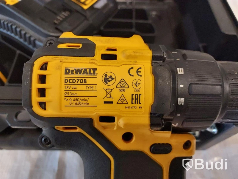 Dewalt kit m 2st skruvdragare 18volt  samt case