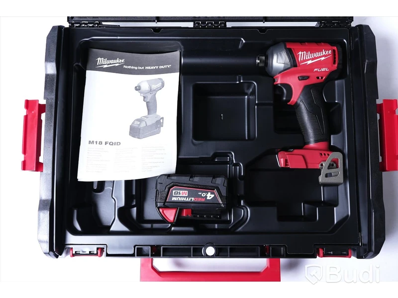Milwaukee slagskruvdragare M18 FQID-0X. NY. Nypris ca 5172 kr.