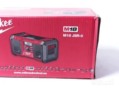 Milwaukee byggradio M18 JSR-0. NY. Nypris ca 2411 kr.