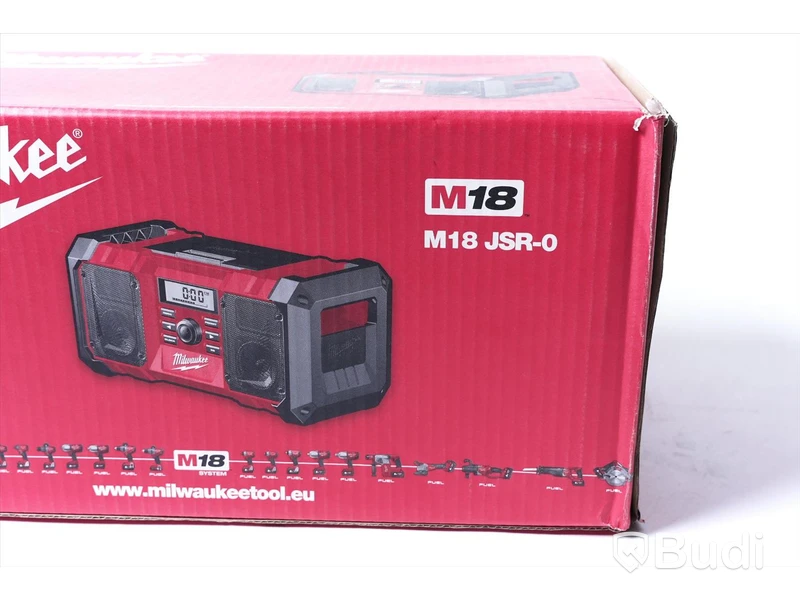 Milwaukee byggradio M18 JSR-0. NY. Nypris ca 2411 kr.