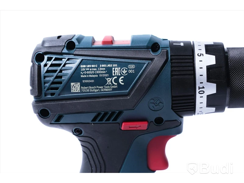Bosch slagborrmaskin GSB 18V-60 C. NY. Nypris ca 2441 kr.