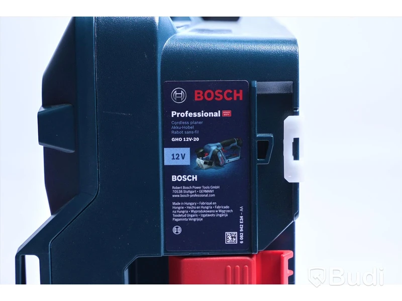 Elhyvel - Bosch Professional GHO 12V-20. Nypris ca 2500 kr. Ny.