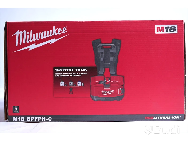 Sprayaggregat - Milwaukee M18 BPFPH-0. Nypris ca 3000 kr. Ny, Obruten förpackning.