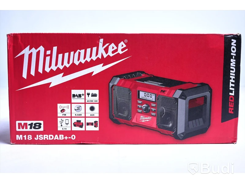 Arbetsradio - Milwaukee M18 JSRDAB+-0. Nypris ca 2000 kr. Ny.