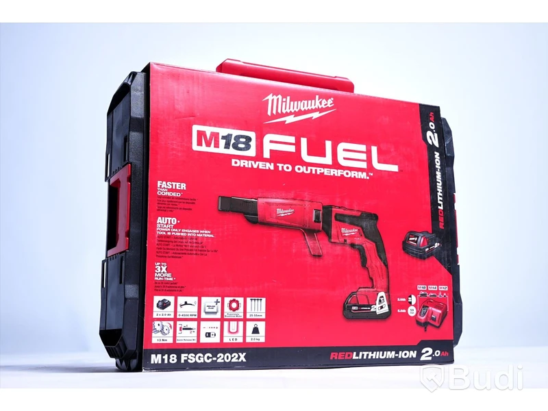 Skruvautomat - Milwaukee M18 FSGC-202X. Nypris ca 5800 kr. Ny, Obruten förpackning.