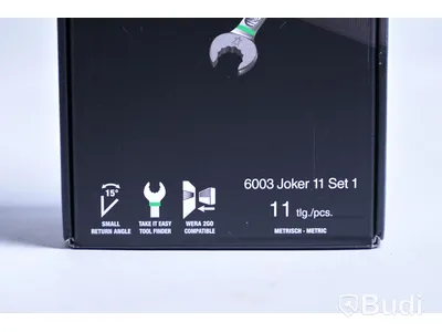 Spärrnyckelset - Wera 6003 Joker 11 set 1. Nypris ca 2000 kr. Ny, Obruten förpackning.