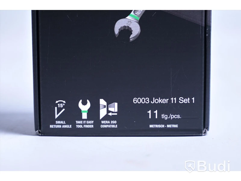 Spärrnyckelset - Wera 6003 Joker 11 set 1. Nypris ca 2000 kr. Ny, Obruten förpackning.