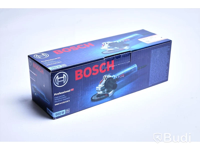 Vinkelslip - Bosch GWS 9-115/125 S. Nypris ca 1200 kr. Ny, Obruten förpackning.