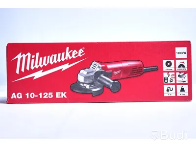 Vinkelslip - Milwaukee AG 10-125 EK. Nypris ca 1000 kr. Ny, Obruten förpackning.